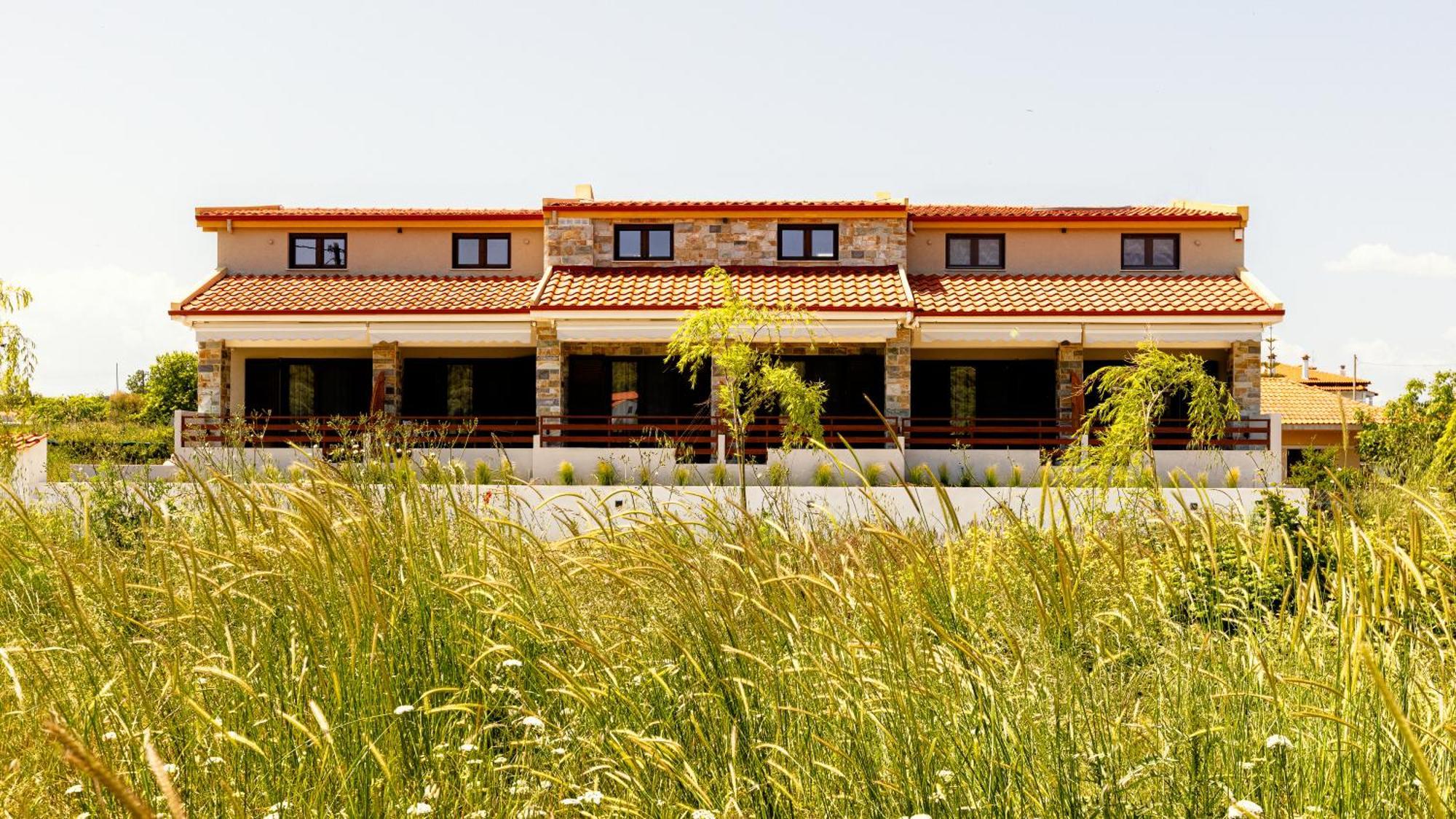 Aether Green Apartments Nea Roda Exterior foto
